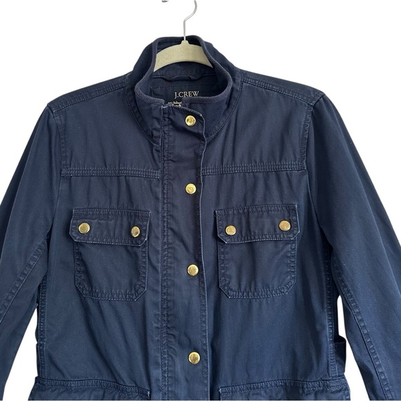 J. CREW NAVY FIELD UTILITY JACKET SIZE SMALL - Picture 8 of 16